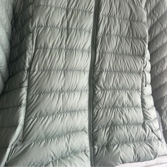 EUC Patagonia Down Sweater Puffer Jacket women’s sage green blue XXL good 4 XL - Picture 7 of 11